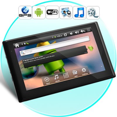 CyberNav 7 Inch Android 2.2 GPS Tablet