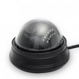 Wireless IP Camera with Night Vision, Motion Detection Alarm, and iPhone Support (Black)