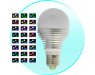 Color Changing LED Light Bulb