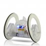 iPhone/iPad/iPod Touch Controlled Two-Wheel Robot - don't forget to enable images in your email to see this!