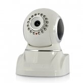 Wireless IP Security Camera with Pan and Tilt (IR Cut-Off Filter, Nightvision, Motion Detection)