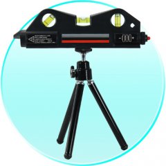 Portable laser level