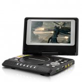 Portable Multimedia DVD Player with 7 Inch Swivel Screen
