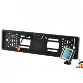 3.5 Inch Rearview Parking Monitor + EU License Plate Rearview Camera