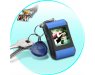 1.5 Inch Blue Digital Photo Frame