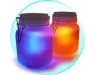 Moon Jar Solar LED Mood Light